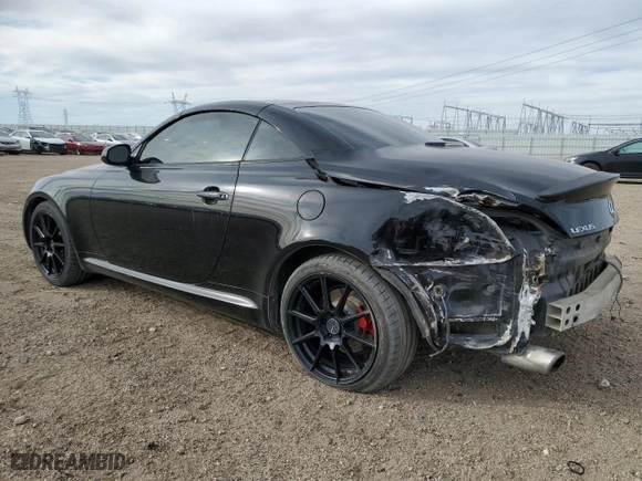 2003 Lexus SC 430 with VIN JTHFN48Y030037243, listed as a Copart auction lot 46485475 with 106,935 mi miles and Salvage Title. Bid and sale history available at carsss.com. Image 2.