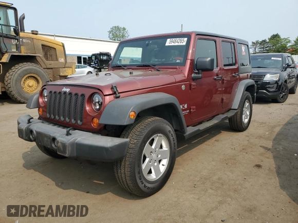2007 Jeep Wrangler Unlimited X z VIN 1J4GA391X7L169728, wystawiony jako Copart lot #59484265 z przebiegiem 165 674 mil mil oraz Szkoda całkowita • Salvage title. Historia ofert i sprzedaży dostępna na DreamBid. Obrazek 1.
