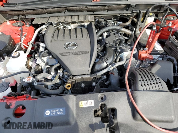 2024 Lexus NX with VIN 2T2AGCEZ5RC050948, listed as a Copart auction lot 46676265 with 10,263 mi miles and Salvage Title. Bid and sale history available at carsss.com. Image 12.