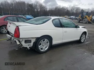 2006 Chevrolet Monte Carlo LT 3.9L with VIN 2G1WK151169329258, listed as a Copart auction lot 50090535 with 87,061 mi miles and Salvage Title. Bid and sale history available at carsss.com. Image 3.