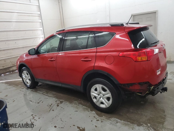 2015 Toyota RAV4 LE with VIN 2T3BFREV9FW244718, listed as a Copart auction lot 52947895 with 182,755 mi miles and Salvage Title. Bid and sale history available at carsss.com. Image 2.