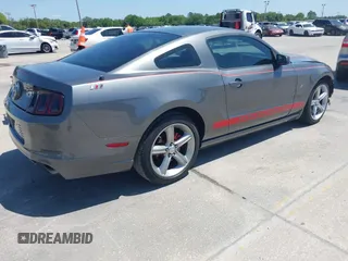 2014 Ford Mustang V6 with VIN 1ZVBP8AM4E5291307, listed as a IAAI auction lot 42026370 with 76,084 mi miles. Bid and sale history available at carsss.com. Image 4.