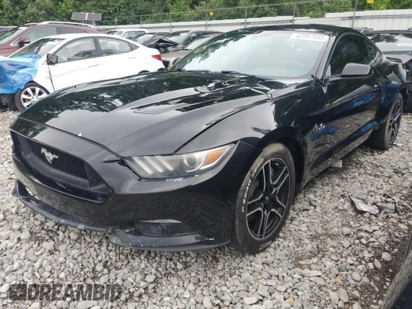 2015 Ford Mustang GT with VIN 1FA6P8CFXF5337118, listed as a Copart auction lot 62861455 with 109,328 mi miles and Clean title. Bid and sale history available at DreamBid. Image 1.