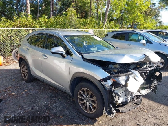 2019 Lexus NX with VIN JTJYARBZ9K2140391, listed as a IAAI auction lot 41166254 with 141,344 mi miles. Bid and sale history available at carsss.com. Image 1.