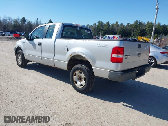 2005 Ford F-150 STX with VIN 1FTRX14W75FB45211, listed as a IAAI auction lot 41998529 with 325,970 mi miles. Bid and sale history available at carsss.com. Image 3.