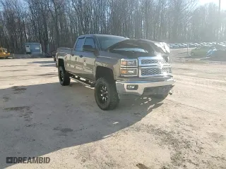 2014 Chevrolet Silverado 1500 LT with VIN 1GCVKREC2EZ349459, listed as a Copart auction lot 45458745 with 144,069 mi miles and Salvage Title. Bid and sale history available at carsss.com. Image 14.