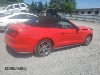 2016 Ford Mustang EcoBoost Premium with VIN 1FATP8UH1G5292803, listed as a Copart auction lot 62628745 with 58,664 mi miles and Salvage title. Bid and sale history available at DreamBid. Image 3.