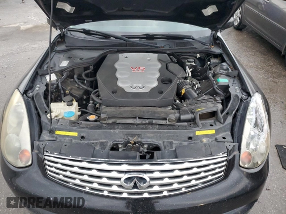 2003 Infiniti G35 Coupe w/Leather with VIN JNKCV54EX3M224955, listed as a Copart auction lot 79199644 with 122,398 mi miles and Salvage Title. Bid and sale history available at carsss.com. Image 11.