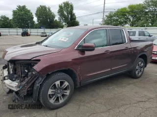 2018 Honda Ridgeline RTL-T z VIN 5FPYK3F67JB014689, wystawiony jako Copart lot #58471865 z przebiegiem 72 204 mil mil oraz Szkody całkowita. Historia ofert i sprzedaży dostępna na DreamBid. Obrazek 1.