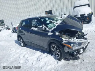2019 Nissan Kicks SV with VIN 3N1CP5CU3KL544005, listed as a IAAI auction lot 41614091 with NaN miles. Bid and sale history available at carsss.com. Image 1.