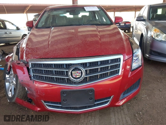 2013 Cadillac ATS Luxury with VIN 1G6AB5SX5D0145064, listed as a IAAI auction lot 41702363 with 34,031 mi miles and . Bid and sale history available at DreamBid. Image 11.