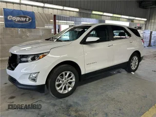 2021 Chevrolet Equinox LT with VIN 3GNAXKEV1ML348504, listed as a Copart auction lot 48251785 with 112,552 mi miles and Clean Title. Bid and sale history available at carsss.com. Image 1.