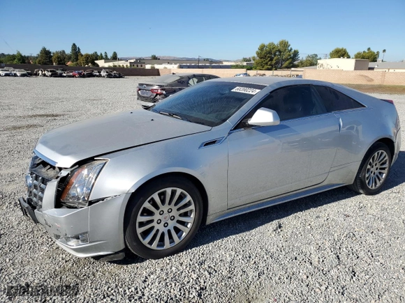 2013 Cadillac CTS Coupe Performance with VIN 1G6DK1E3XD0176695, listed as a Copart auction lot 68390224 with 102,999 mi miles and Salvage Title. Bid and sale history available at carsss.com. Image 1.