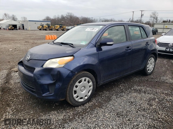 2008 Scion xD with VIN JTKKU10498J001085, listed as a Copart auction lot 47195615 with 191,904 mi miles and Clean Title. Bid and sale history available at carsss.com. Image 1.