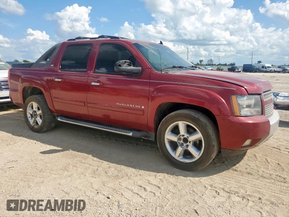 2007 Chevrolet Avalanche LTZ z VIN 3GNEC12057G264277, wystawiony jako Copart lot #62430175 z przebiegiem 170 283 mil mil oraz Czysty tytuł • Clean title. Historia ofert i sprzedaży dostępna na DreamBid. Obrazek 4.