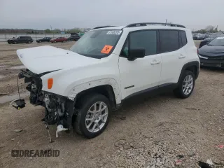 2022 Jeep Renegade Latitude with VIN ZACNJDB11NPN84052, listed as a Copart auction lot 51668205 with Not provided miles and Salvage title. Bid and sale history available at DreamBid. Image 1.