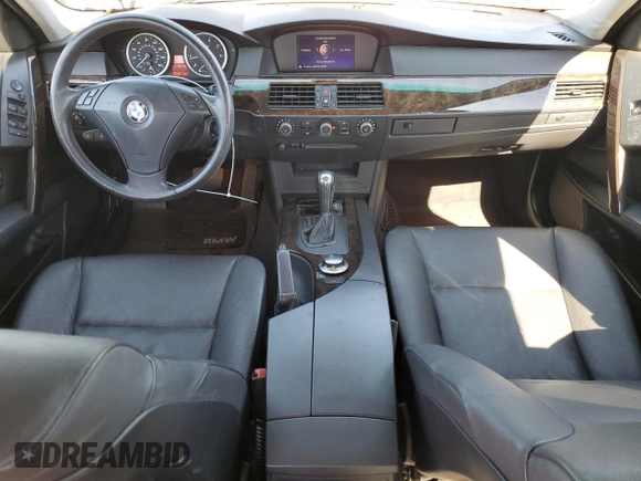 2004 BMW 5 Series 530i with VIN WBANA73544B802125, listed as a Copart auction lot 47831815 with 82,188 mi miles and Salvage Title. Bid and sale history available at DreamBid. Image 8.