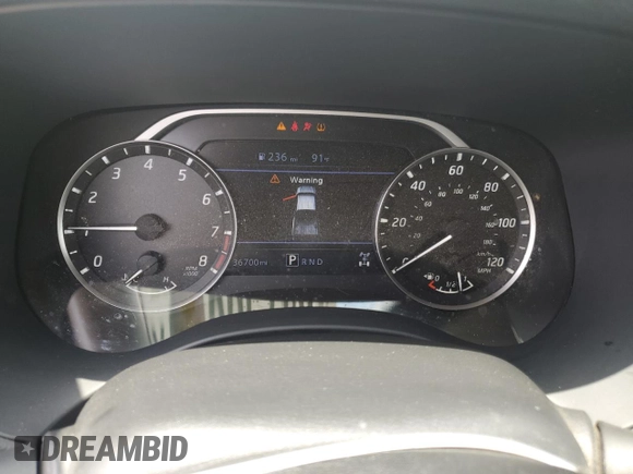 2023 Nissan Frontier S with VIN 1N6ED1CM1PN609767, listed as a Copart auction lot 64793675 with 36,700 mi miles and Salvage title. Bid and sale history available at DreamBid. Image 9.