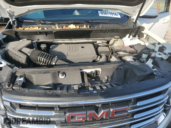 2020 GMC Acadia SLT with VIN 1GKKNML42LZ186175, listed as a Copart auction lot 85871914 with 80,496 mi miles and Salvage Title. Bid and sale history available at DreamBid. Image 11.