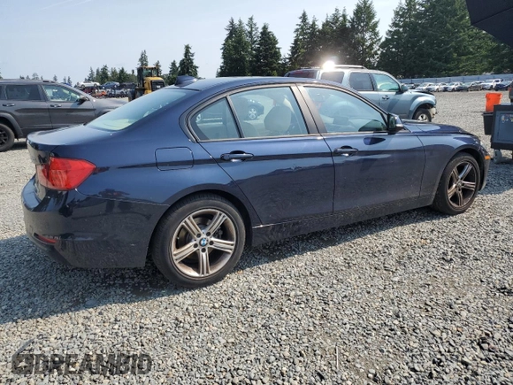 2013 BMW 3 Series 328i xDrive with VIN WBA3B5C55DF595066, listed as a Copart auction lot 62134875 with 98,822 mi miles and Clean title. Bid and sale history available at DreamBid. Image 3.