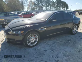 2017 Jaguar XE 25t Premium with VIN SAJAD4BG1HA966889, listed as a Copart auction lot 81849404 with 77,086 mi miles and Salvage Title. Bid and sale history available at carsss.com. Image 1.