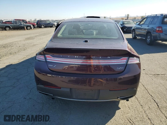 2018 Lincoln MKZ Hybrid Reserve with VIN 3LN6L5MU0JR621909, listed as a Copart auction lot 79300344 with 97,065 mi miles and Salvage title. Bid and sale history available at DreamBid. Image 6.
