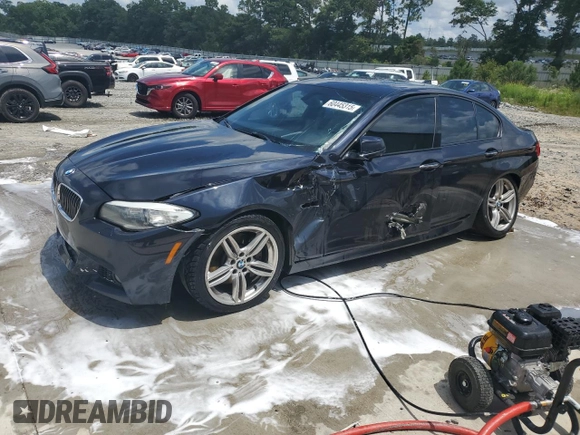 2013 BMW 5 Series 535i with VIN WBAFR7C50DC828552, listed as a Copart auction lot 60445315 with 174,832 mi miles and Salvage title. Bid and sale history available at DreamBid. Image 1.