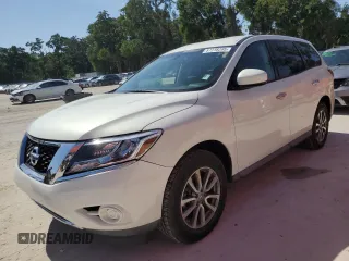 2013 Nissan Pathfinder SL z VIN 5N1AR2MN3DC626489, wystawiony jako Copart lot #57238285 z przebiegiem 118 062 mil mil oraz Czysty tytuł • Clean title. Historia ofert i sprzedaży dostępna na DreamBid. Obrazek 1.