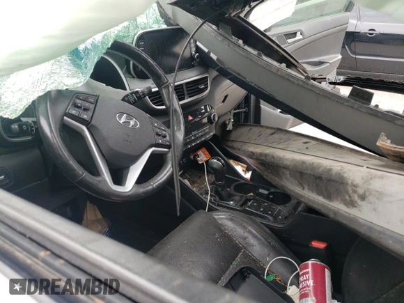 2021 Hyundai Tucson Ultimate with VIN KM8J3CAL4MU338338, listed as a Copart auction lot 54318835 with Not provided miles and Salvage title. Bid and sale history available at DreamBid. Image 8.