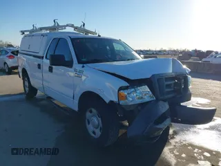 2008 Ford F-150 XL with VIN 1FTVF12598KE98573, listed as a IAAI auction lot 41115744 with 232,535 mi miles. Bid and sale history available at carsss.com. Image 1.