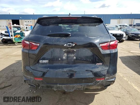 2021 Chevrolet Blazer RS z VIN 3GNKBKRS9MS528936, wystawiony jako Copart lot #50494905 z przebiegiem 31 006 mil mil oraz Szkoda całkowita • Salvage title. Historia ofert i sprzedaży dostępna na DreamBid. Obrazek 6.