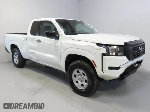 2024 Nissan Frontier S with VIN 1N6ED1CM3RN642238, listed as a Copart auction lot 44577095 with 2,233 mi miles and Salvage title. Bid and sale history available at DreamBid. Image 1.