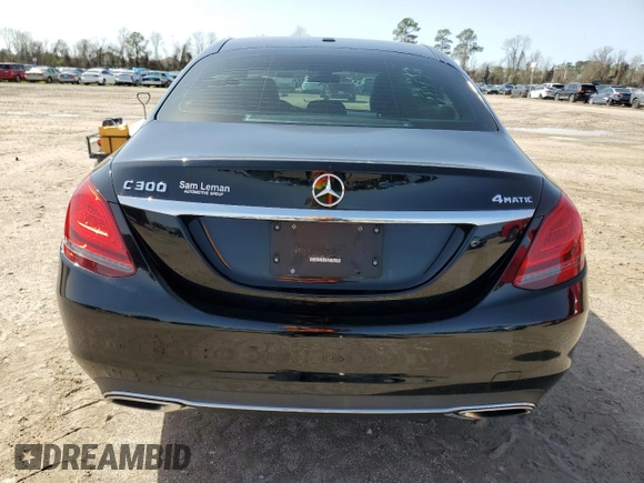 2019 Mercedes-Benz C 300 with VIN 55SWF8EB7KU311851, listed as a Copart auction lot 47290585 with 82,149 mi miles and Salvage Title. Bid and sale history available at carsss.com. Image 6.