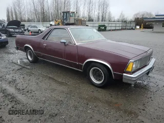1980 Chevrolet El Camino z VIN 1W80KAK495561, wystawiony jako Copart lot #85526574 z przebiegiem 13 660 mil mil oraz Czysty tytuł • Clean title. Historia ofert i sprzedaży dostępna na DreamBid. Obrazek 4.