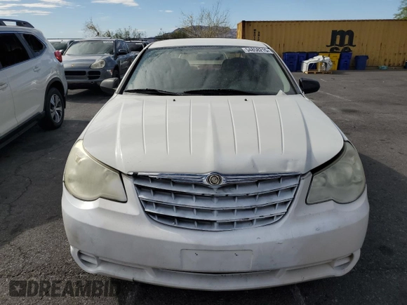 2008 Chrysler Sebring LX z VIN 1C3LC46K28N185899, wystawiony jako Copart lot #54858215 z przebiegiem 146 928 mil mil oraz Szkody całkowita. Historia ofert i sprzedaży dostępna na DreamBid. Obrazek 5.