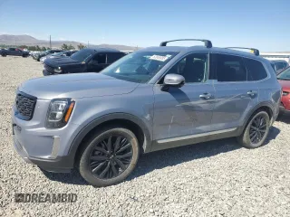 2020 Kia Telluride SX with VIN 5XYP5DHC2LG061953, listed as a Copart auction lot 62049085 with 77,410 mi miles and Salvage title. Bid and sale history available at DreamBid. Image 1.