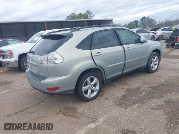 2007 Lexus RX 350 with VIN 2T2GK31U07C014696, listed as a IAAI auction lot 41669351 with 133,047 mi miles. Bid and sale history available at carsss.com. Image 4.