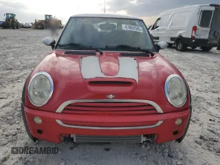 2006 MINI Hardtop S with VIN WMWRE33576TJ36468, listed as a Copart auction lot 47862595 with 123,797 mi miles and Salvage Title. Bid and sale history available at DreamBid. Image 5.