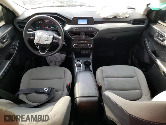 2022 Ford Escape S with VIN 1FMCU0F65NUA07907, listed as a Copart auction lot 52631895 with 43,363 mi miles and Salvage title. Bid and sale history available at DreamBid. Image 8.