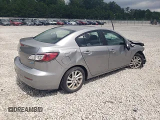 2012 Mazda 3 i Touring with VIN JM1BL1V73C1700184, listed as a Copart auction lot 61347565 with Not provided miles and Salvage title. Bid and sale history available at DreamBid. Image 3.