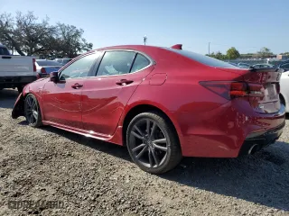 2019 Acura TLX w/A-Spec Pkg with VIN 19UUB3F61KA000581, listed as a Copart auction lot 52616485 with 99,771 mi miles and Non Repairable. Bid and sale history available at carsss.com. Image 2.
