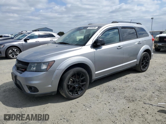 2016 Dodge Journey SXT with VIN 3C4PDCBG6GT241315, listed as a Copart auction lot 53494385 with 199,694 mi miles and Clean Title. Bid and sale history available at carsss.com. Image 1.