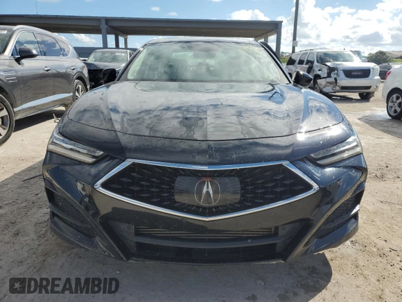 2021 Acura TLX w/Technology Package with VIN 19UUB6F47MA004136, listed as a Copart auction lot 46390135 with 64,252 mi miles and Non Repairable. Bid and sale history available at carsss.com. Image 5.