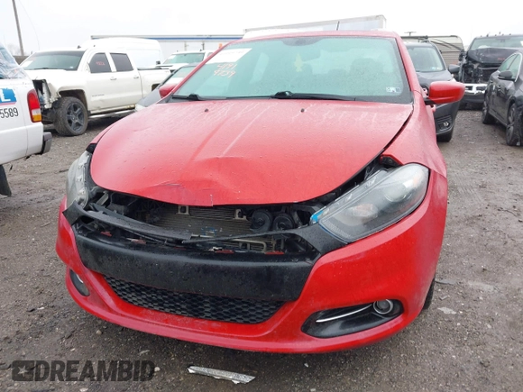 2014 Dodge Dart SXT with VIN 1C3CDFBB2ED909607, listed as a IAAI auction lot 41919739 with 185,762 mi miles. Bid and sale history available at carsss.com. Image 6.