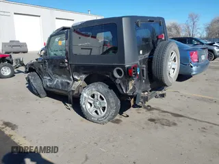 2013 Jeep Wrangler Sport with VIN 1C4AJWAG0DL645039, listed as a IAAI auction lot 41847808 with Not provided miles and . Bid and sale history available at DreamBid. Image 3.