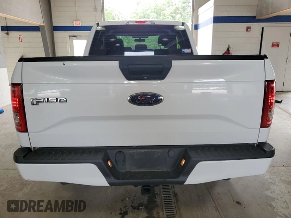 2017 Ford F-150 XL with VIN 1FTEX1EP6HFC30227, listed as a Copart auction lot 59262415 with 101,185 mi miles and Salvage title. Bid and sale history available at DreamBid. Image 6.