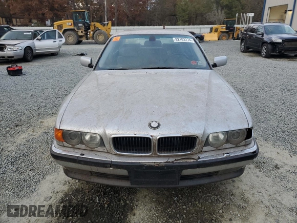 2000 BMW 7 Series 740iL with VIN WBAGH8346YDP07366, listed as a Copart auction lot 82103174 with 142,316 mi miles and Clean Title. Bid and sale history available at carsss.com. Image 5.