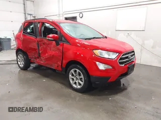 2021 Ford EcoSport SE z VIN MAJ6S3GL1MC442138, wystawiony jako IAAI lot #41774643 z przebiegiem 27 344 mil mil oraz . Historia ofert i sprzedaży dostępna na DreamBid. Obrazek 1.