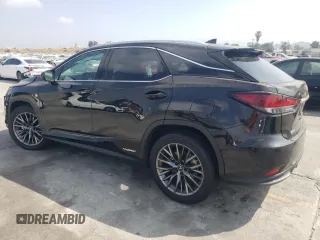 2021 Lexus RX with VIN 2T2YGMDA3MC059852, listed as a Copart auction lot 59737534 with 42,631 mi miles and Salvage Title. Bid and sale history available at carsss.com. Image 2.