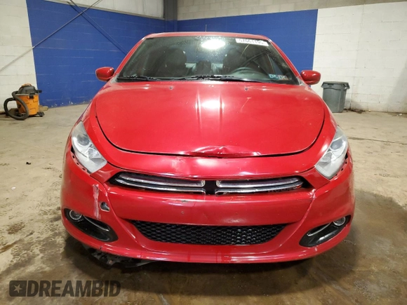 2013 Dodge Dart Limited with VIN 1C3CDFCA7DD188799, listed as a Copart auction lot 57661195 with 26,774 mi miles and Salvage title. Bid and sale history available at DreamBid. Image 5.